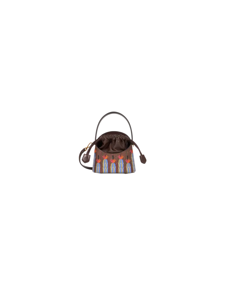Etro Kleine Tasche Saturno Etro X Agostino Iacurci In Arnica, Damen, Braun Braun