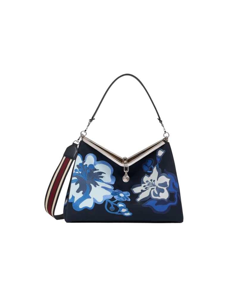Etro Grosse Vela-tasche Mit Floralem Muster, Herren 