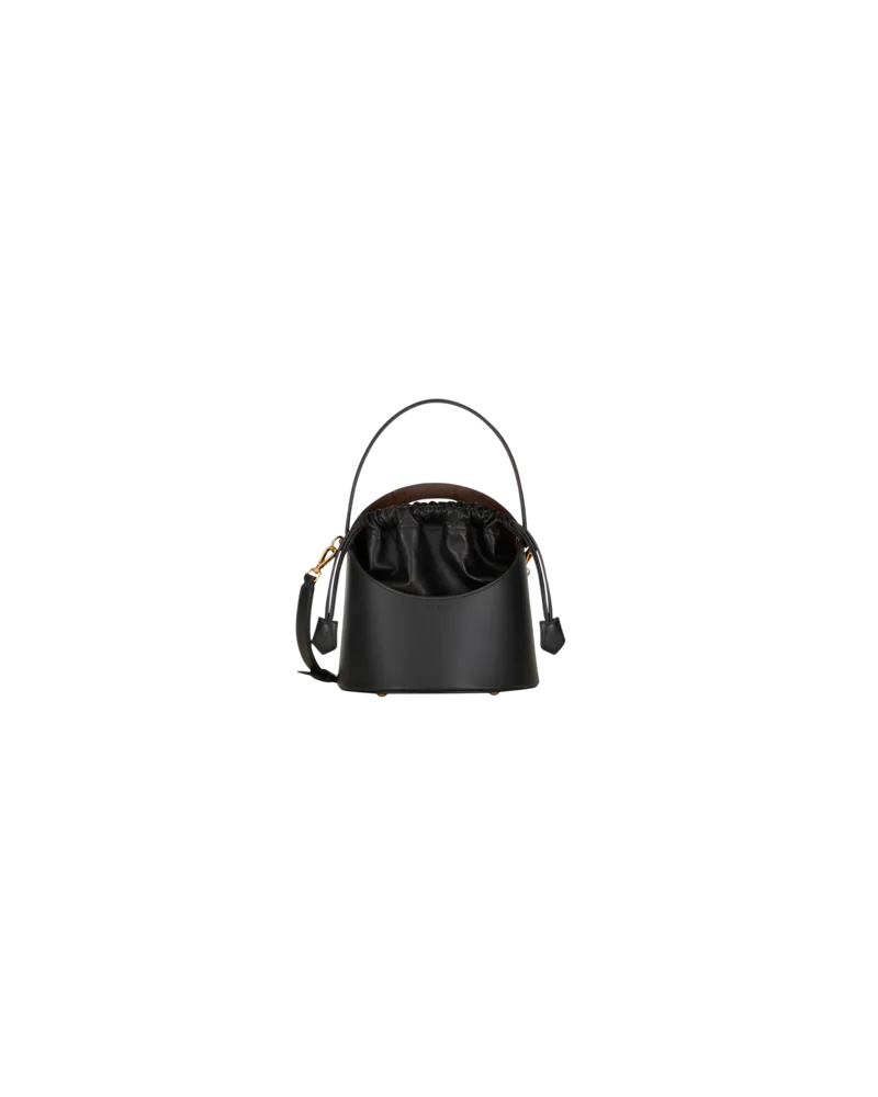 Etro Mittelgross Saturno Tasche, Damen, Schwarz Schwarz