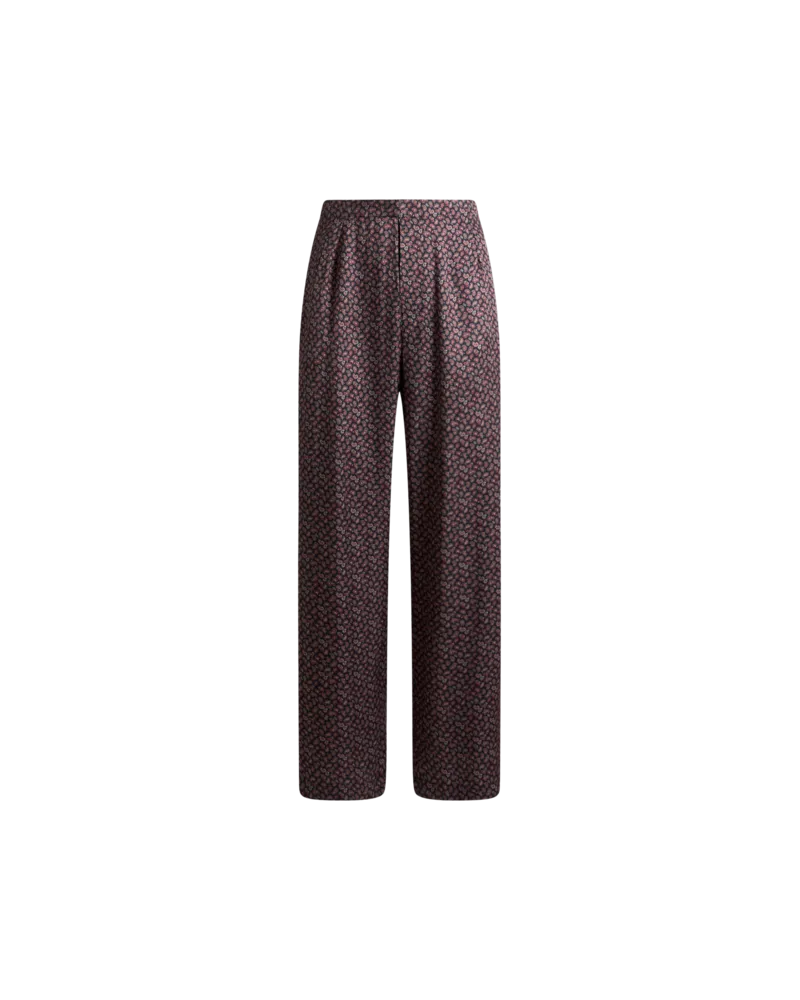 Etro Hose Mit Mikro-paisley, Herren, Rot, Größe Rot