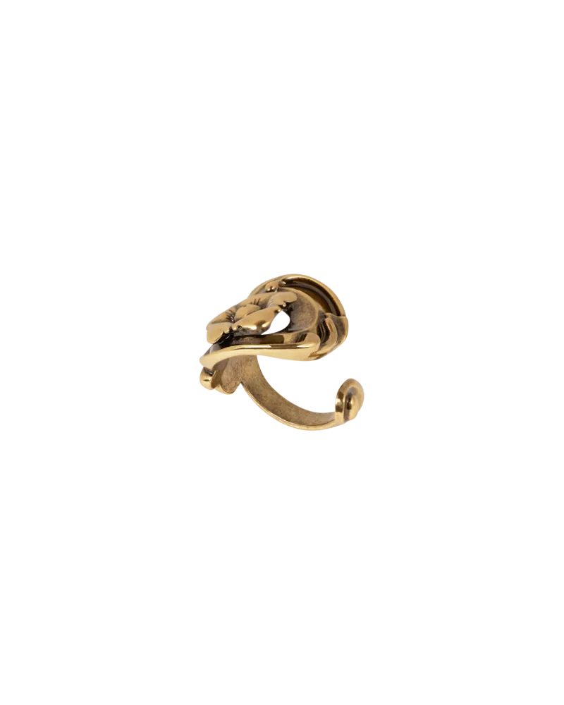 Etro Ring Im Barockstil, Damen, Gold Gold