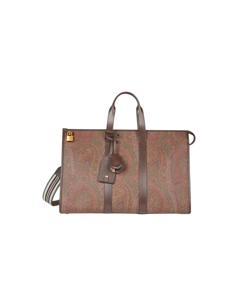 Etro Reisetasche Arnica, Herren, Braun Braun