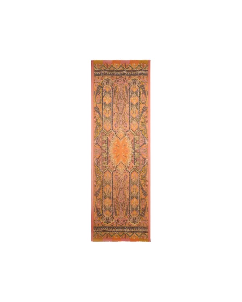 Etro Schal Aus Kaschmir Mit Paisley-motiv, Herren, Rosa Rosa