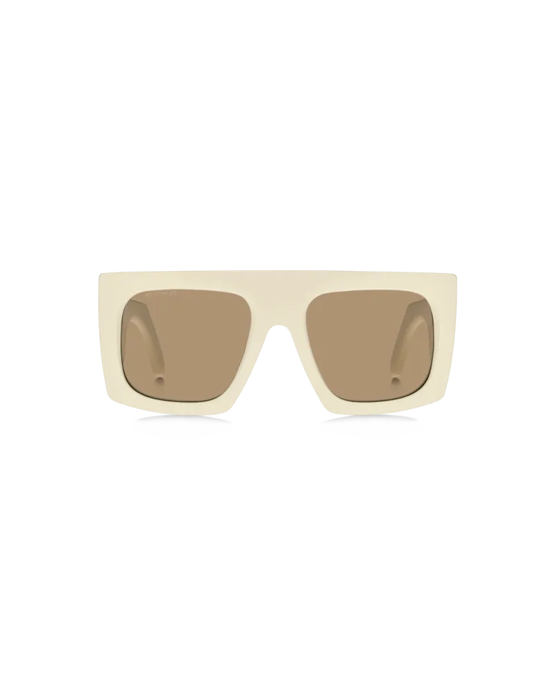 Etro Etroscreen Sonnenbrille, Damen, Weiß Weiß