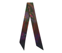 Paisleyna Aus Seidentwill Mit Dégradé-motiv, Damen, Multicolor