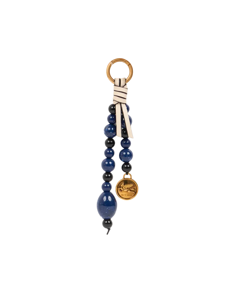 Etro Charm Mit Kugeln Und Pegaso-medaille, Damen, Elektroblau Elektroblau