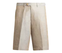 Bermudas Roma Aus Leinen, Herren, Gelb, Größe