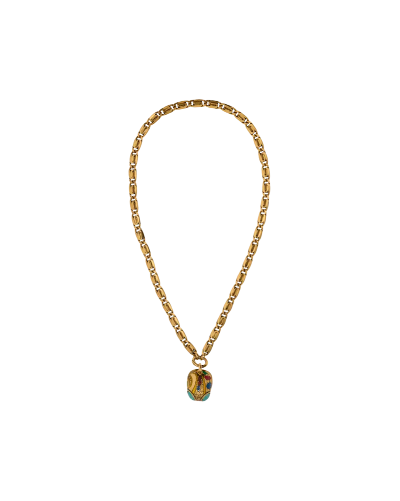 Etro Halskette Mit Anhänger Alien, Damen, Gold Gold