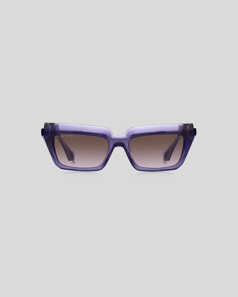 Etro Sonnenbrillen Etro Tailoring, Damen, Violett Violett