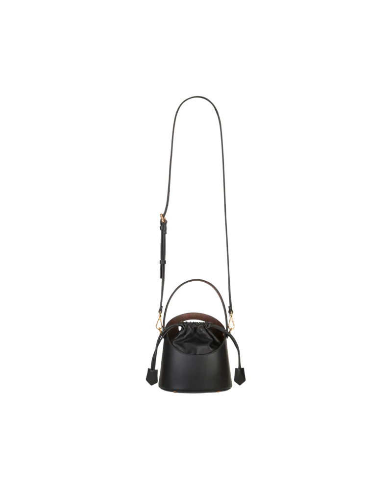 Etro Saturno Tasche, Klein, Damen, Schwarz Schwarz