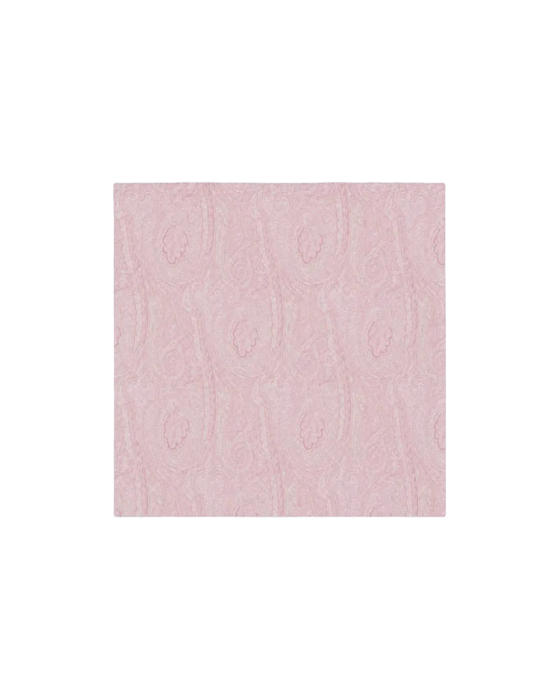 Etro Decke Mit Paisley-print, Rosa, Größe Rosa