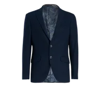 Sakko Aus Verarbeitetem Jersey, Herren, Blau, Größe