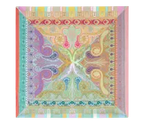 Einstecktuch Aus Bedruckter Seide, Herren, Multicolor