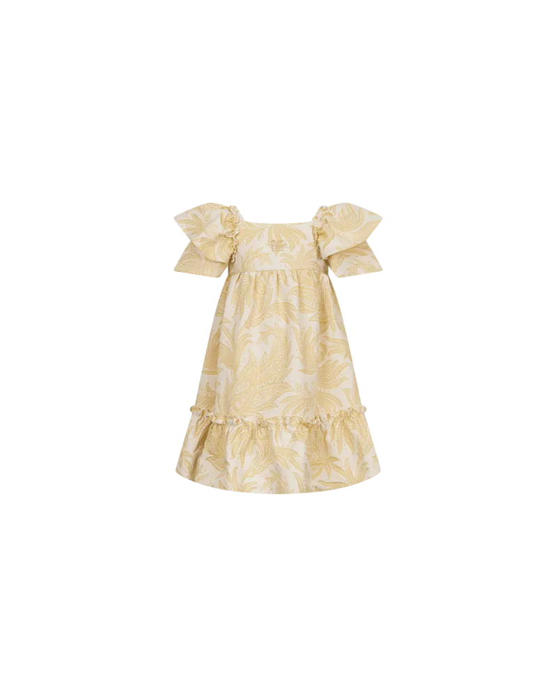 Etro Jacquardkleid Mit Paisley-foliage, Gelb, Größe Gelb