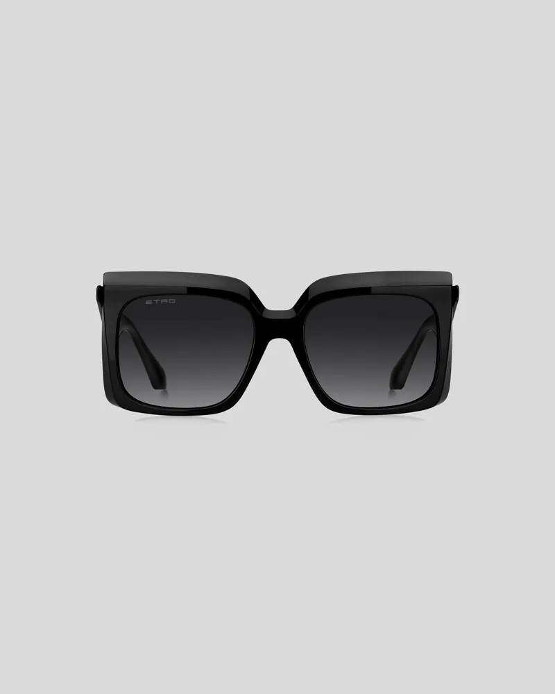 Etro Etro Tailoring Sunglasses, Damen, Schwarz Schwarz