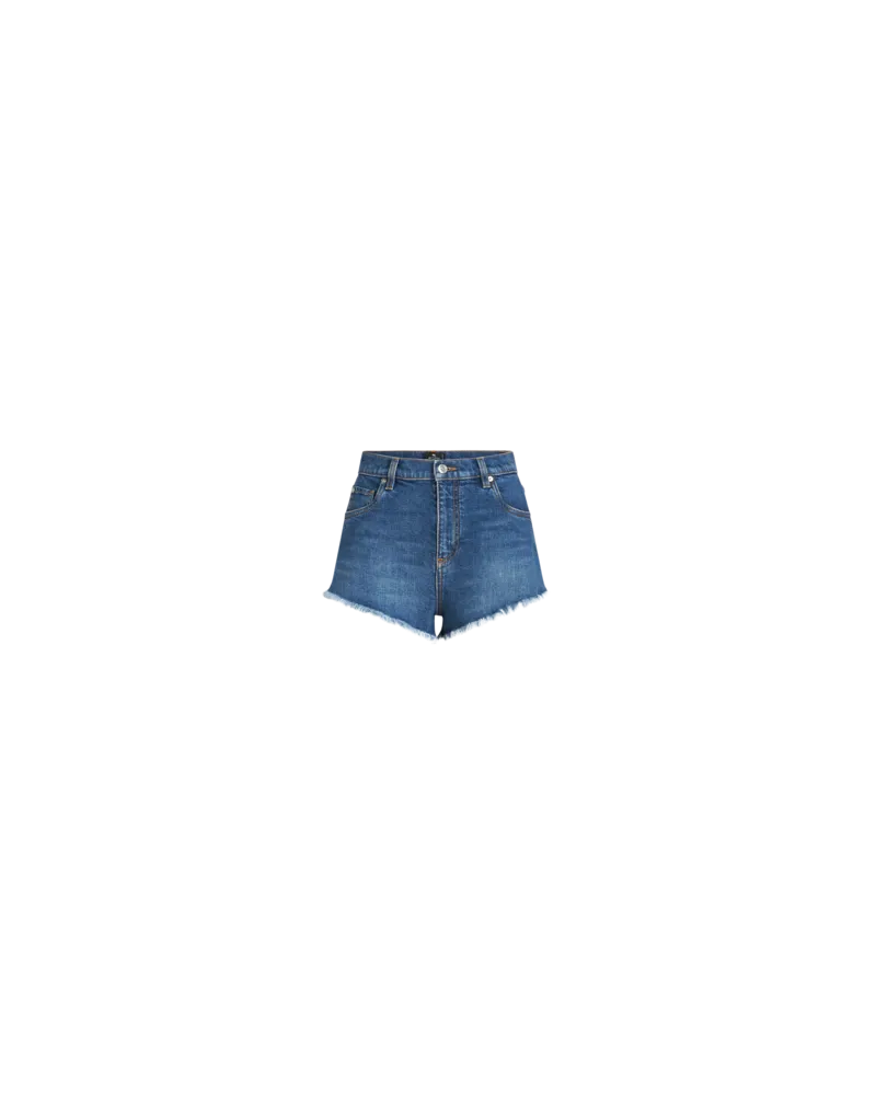 Etro Denim-shorts, Damen, Navyblau Navyblau