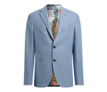 Blazer Aus Baumwolljersey, Herren, Hellblau, Größe