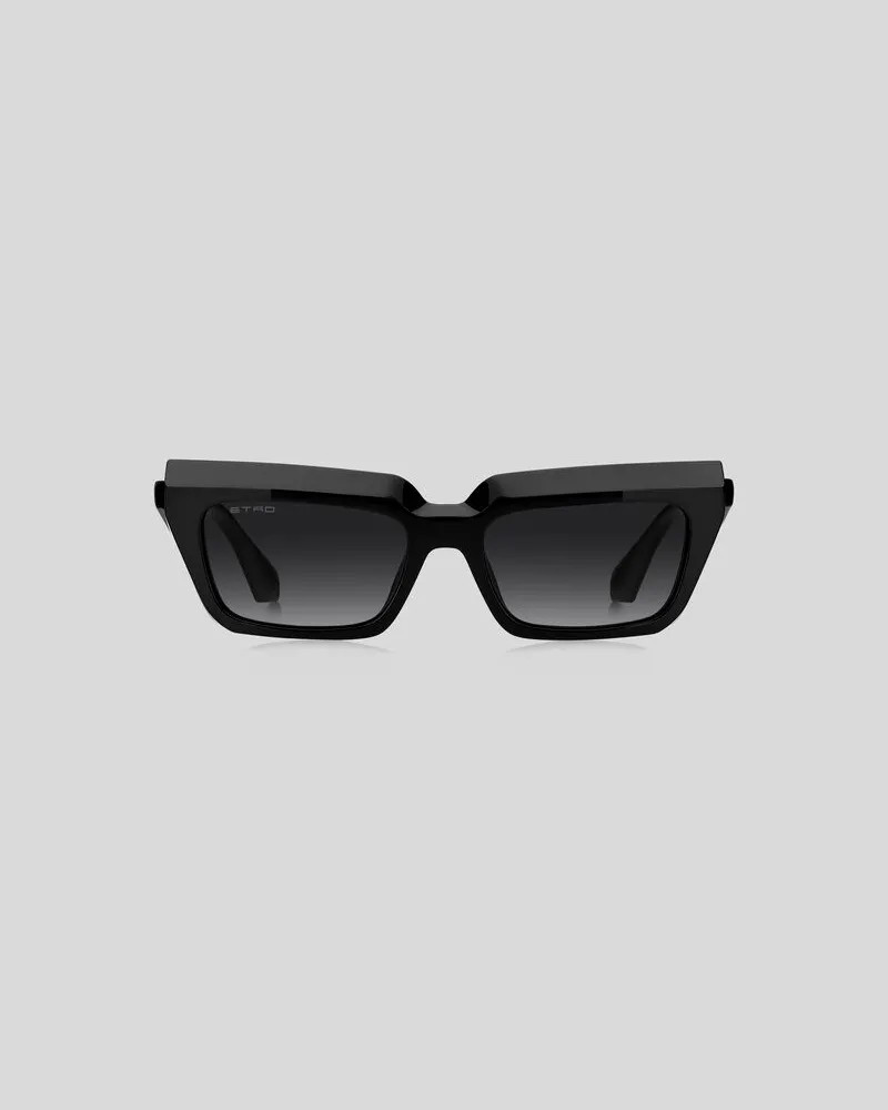 Etro Sonnenbrillen Etro Tailoring, Damen, Schwarz Schwarz