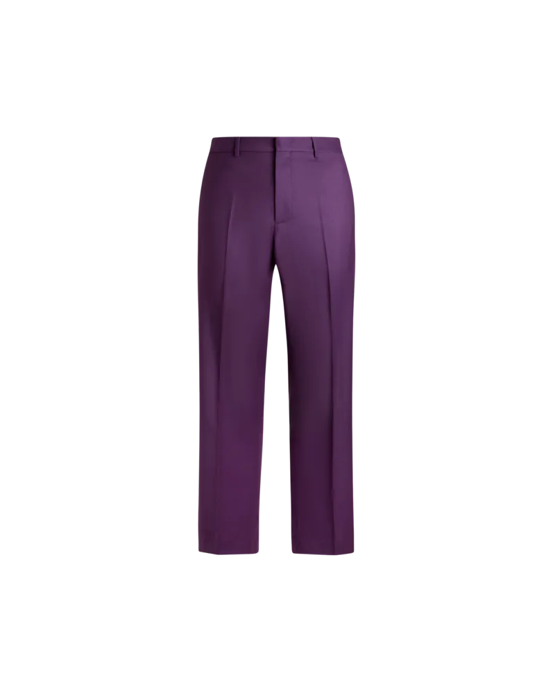 Etro Sartoriale Hose Aus Wolle, Herren, Violett, Größe Violett