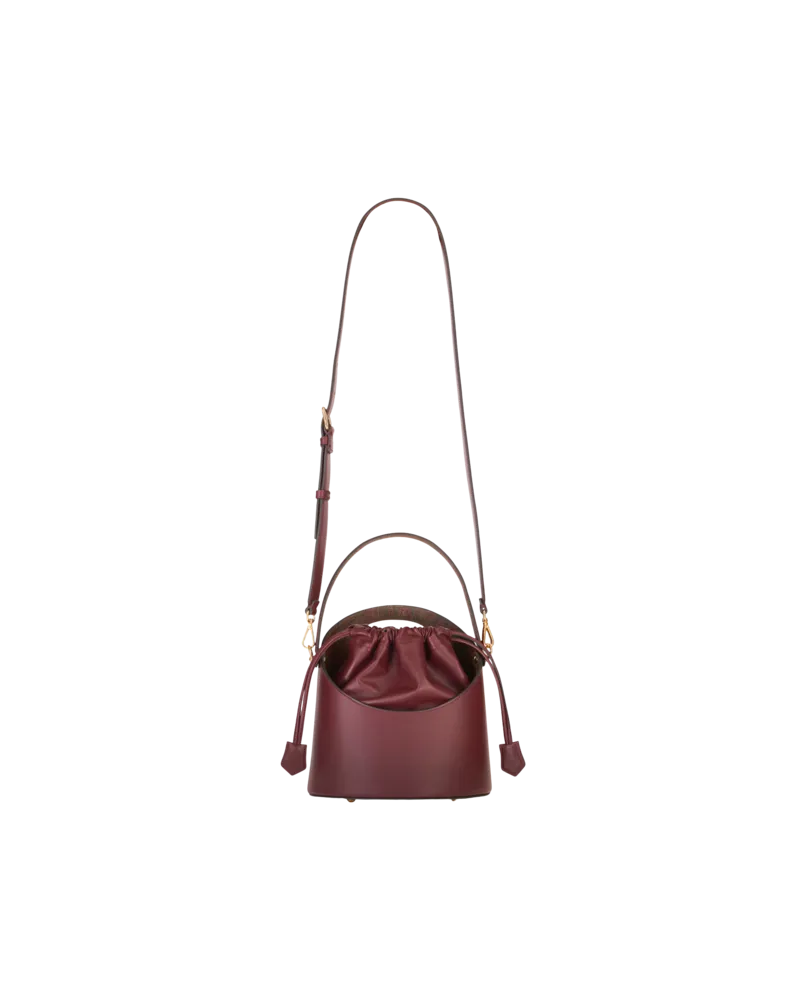 Etro Mittelgross Saturno Tasche, Damen, Bordeaux Bordeaux