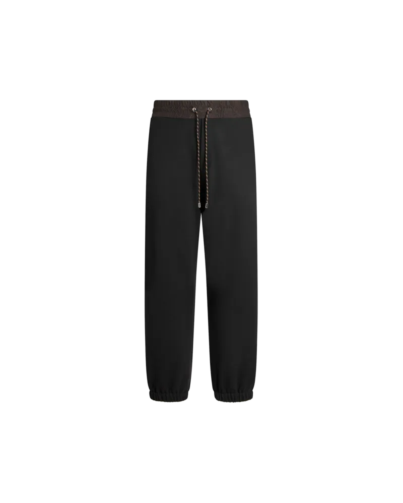 Etro Jogginghose Aus Jersey, Herren, Schwarz, Größe Schwarz