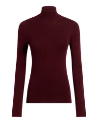 Etro Rollkragenpullover Aus Wolle, Damen, Bordeaux Bordeaux