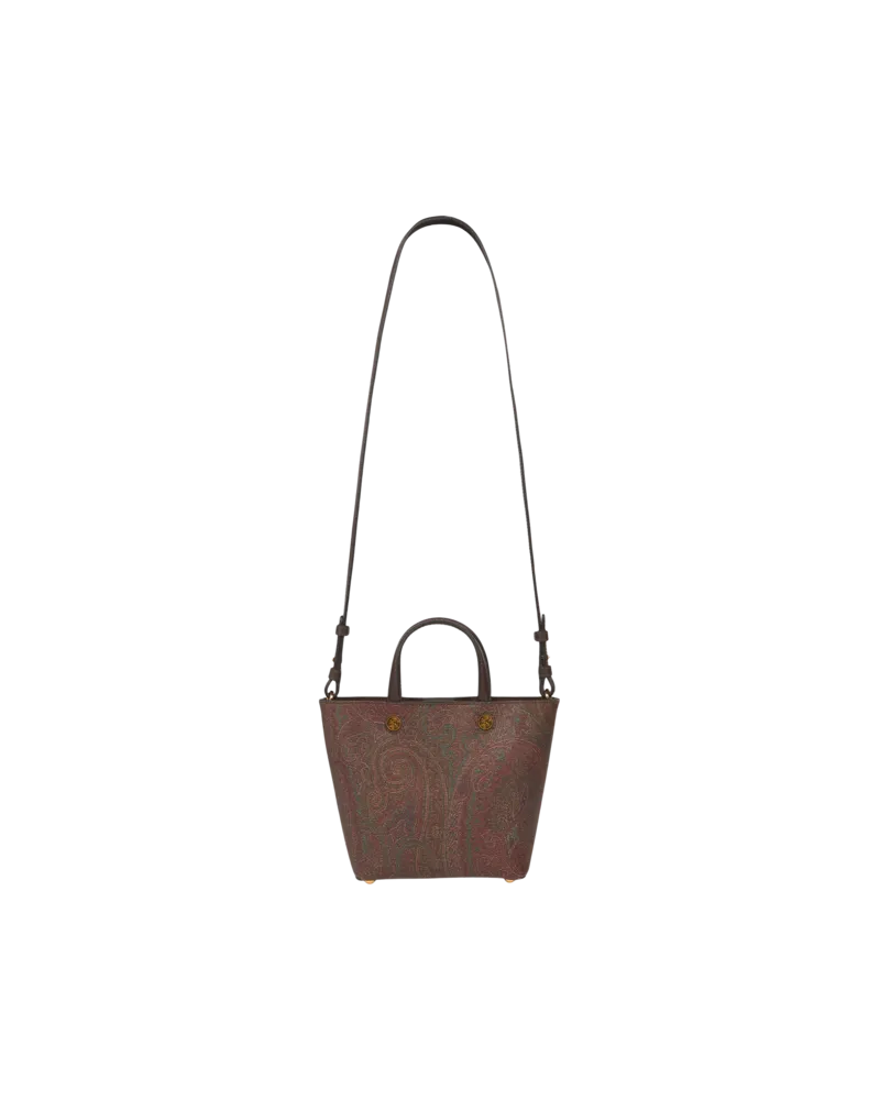 Etro Mini-shopper-tasche Etro Essential In Arnica, Damen, Braun Braun