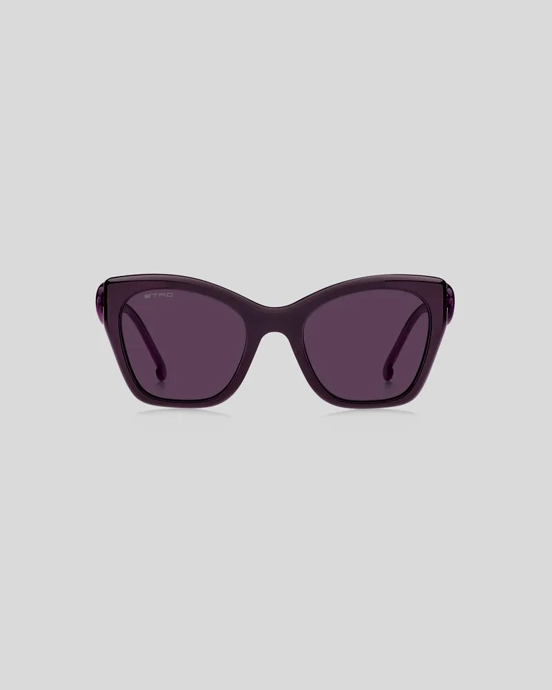 Etro Etropaisley-sonnenbrille, Damen, Bordeaux Bordeaux