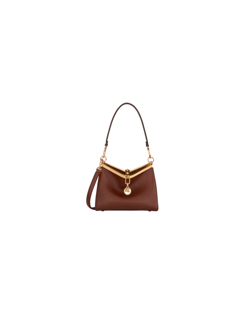 Etro Kleine Vela-handtasche, Damen, Braun Braun