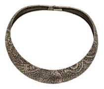 Choker-halskette Mit Arnica-motiv, Damen, Silber