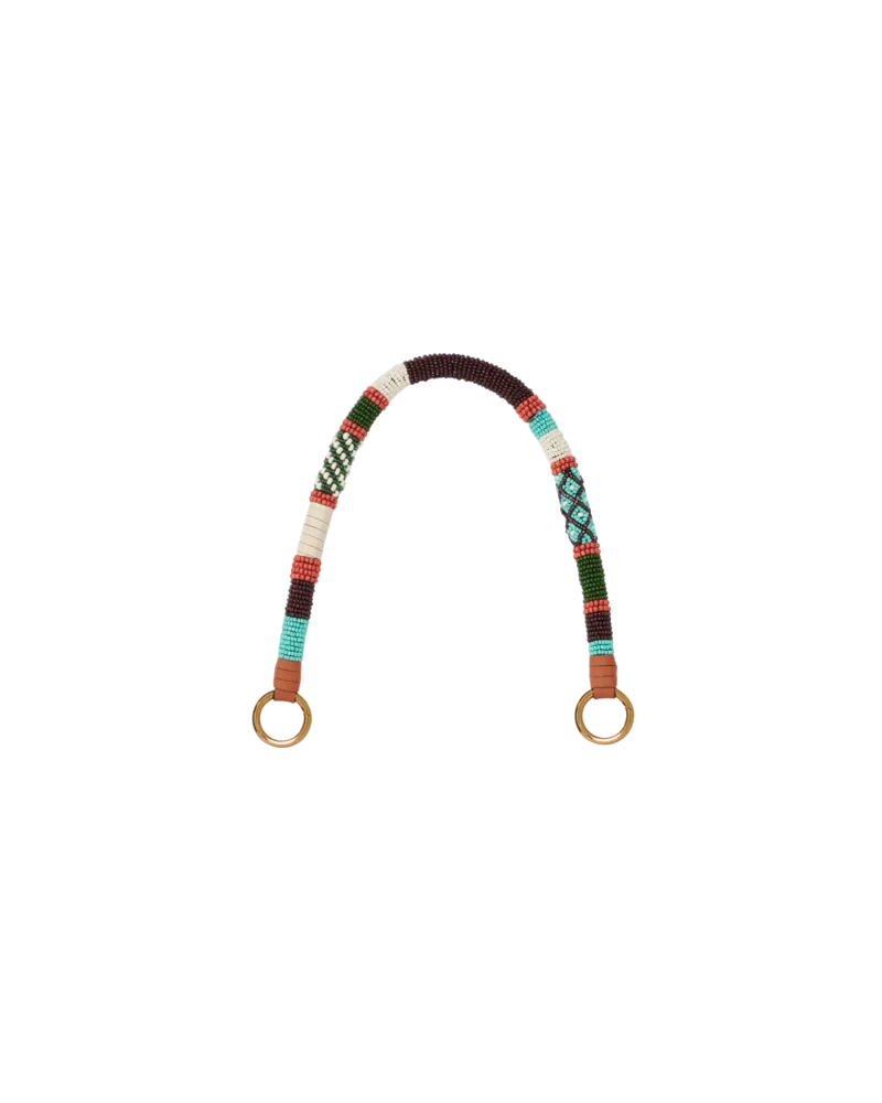 Etro Henkel Aus Perlen, Damen, Braun Braun