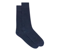 Jacquard-socken Mit Paisley-muster, Herren, Navyblau, Größe