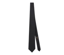 Krawatte Mit Floralem Paisley-muster, Herren, Schwarz