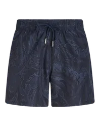 Etro Badehose Mit Paisleymuster, Herren, Navyblau Navyblau