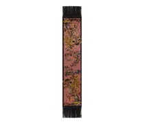 Schal Aus Samt Aus Einer Seidenmischung Mit Leopardenmuster, Damen, Rosa
