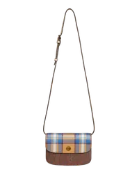 Etro Handtasche  Essential Klein Mit Schottenkaro, Beige Beige