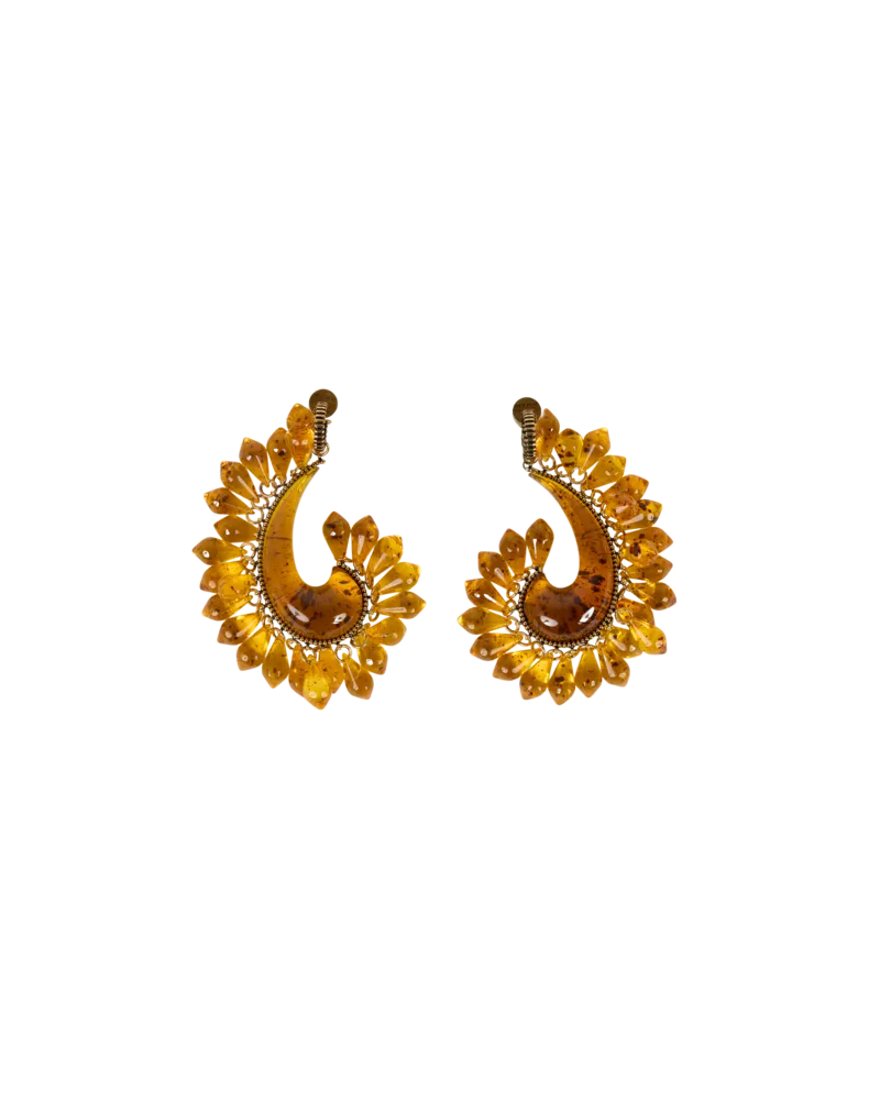 Etro Ohrringe Paisley Mit Tropfen, Damen, Gold Gold