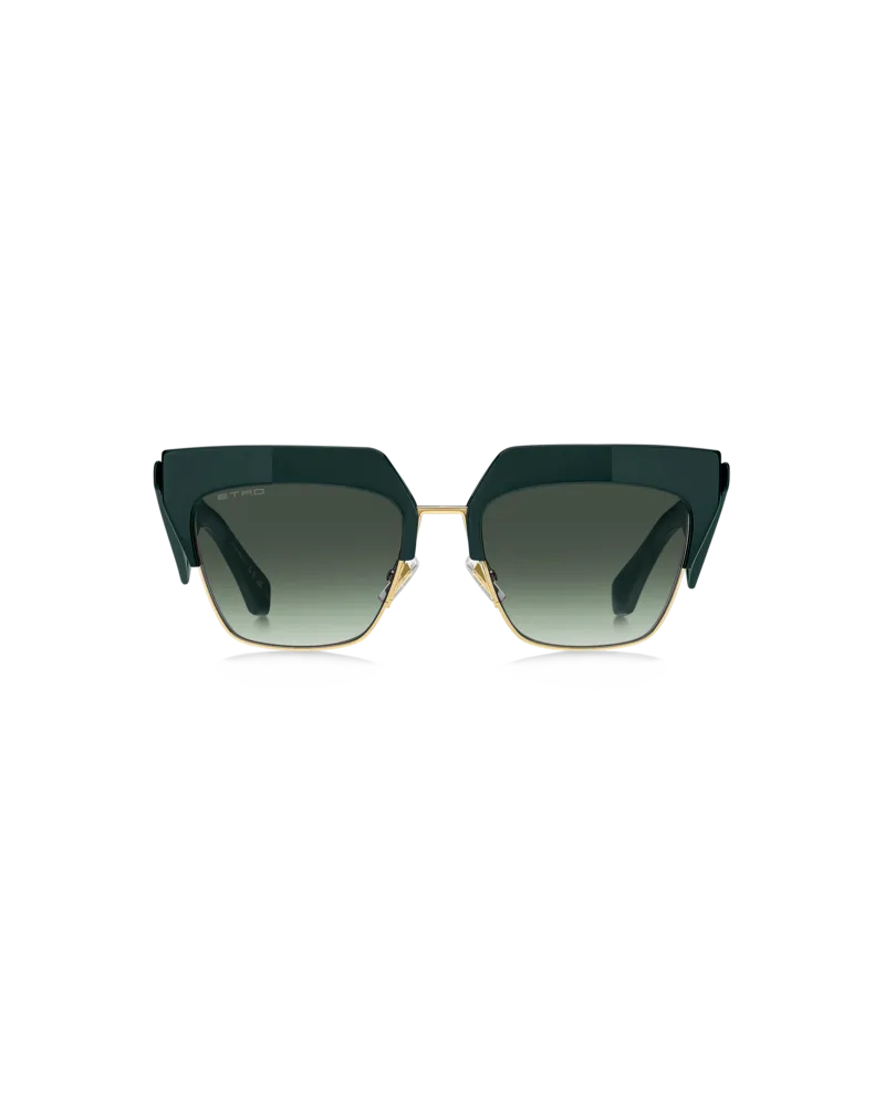 Etro Sonnenbrille Etroclub, Damen, Schwarz Schwarz