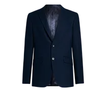 Sakko Aus Verarbeitetem Jersey, Herren, Navyblau, Größe