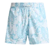 Badeshorts Mit Paisley-motiv, Herren, Hellblau, Größe