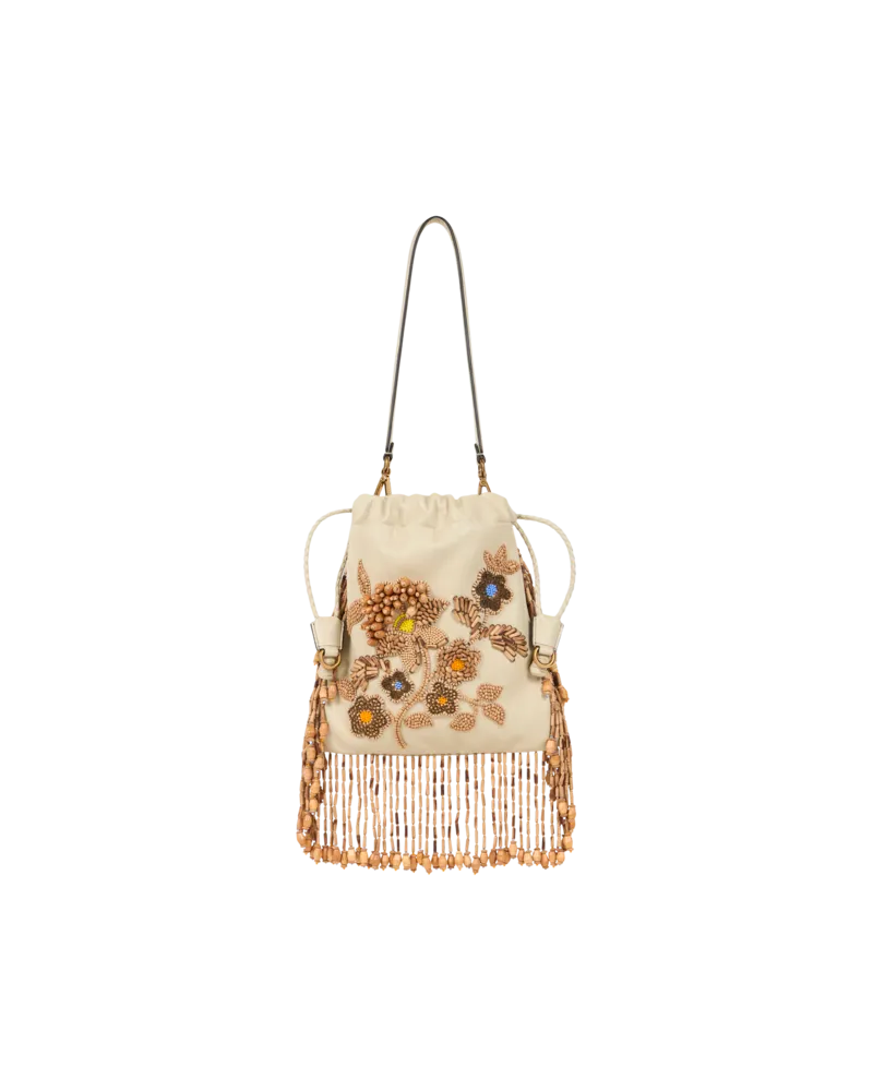 Etro Kleine Tasche Kalispera Mit Kleinen Perlen Und Fransen, Damen 