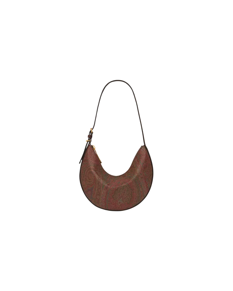Etro Hobo-tasche Essential Klein In Arnica, Damen, Braun Braun
