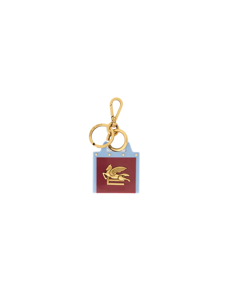 Etro Anhänger Love Trotter, Damen, Rot Rot