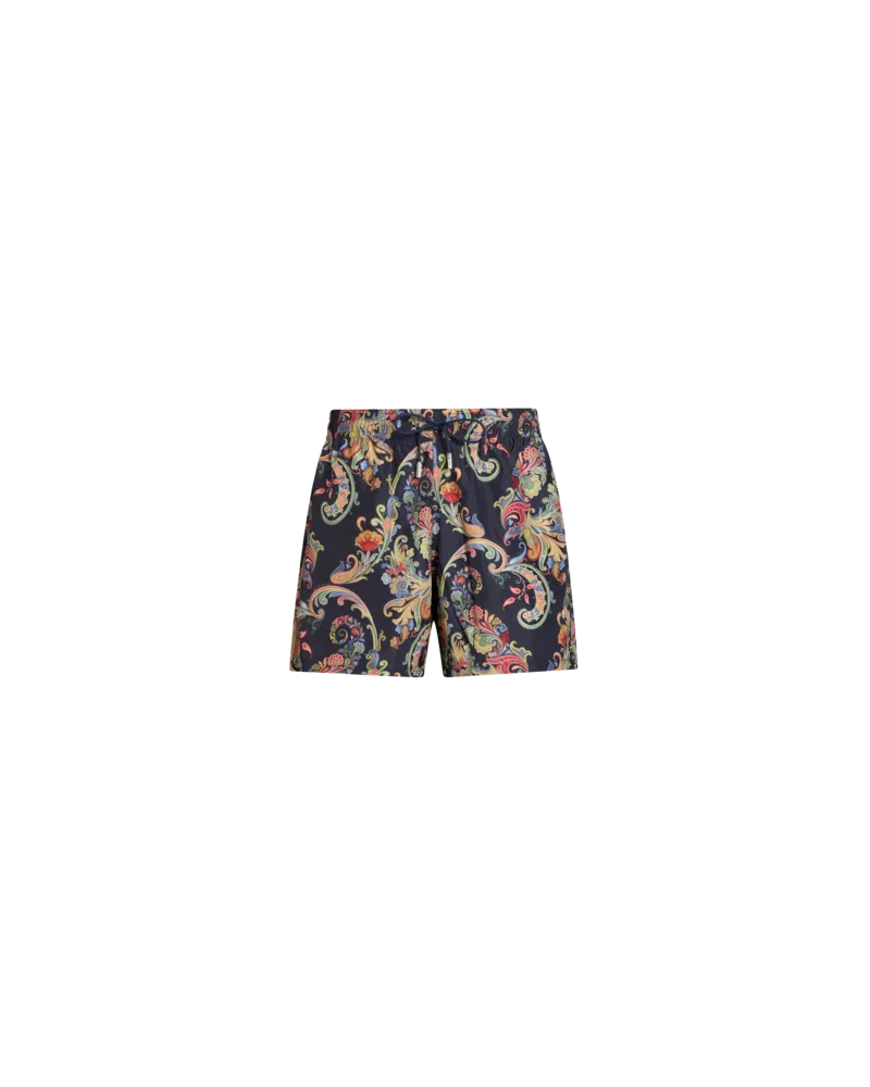 Etro Badeshorts Etro Summer Mit Paisley-print, Herren, Navyblau, Größe Navyblau