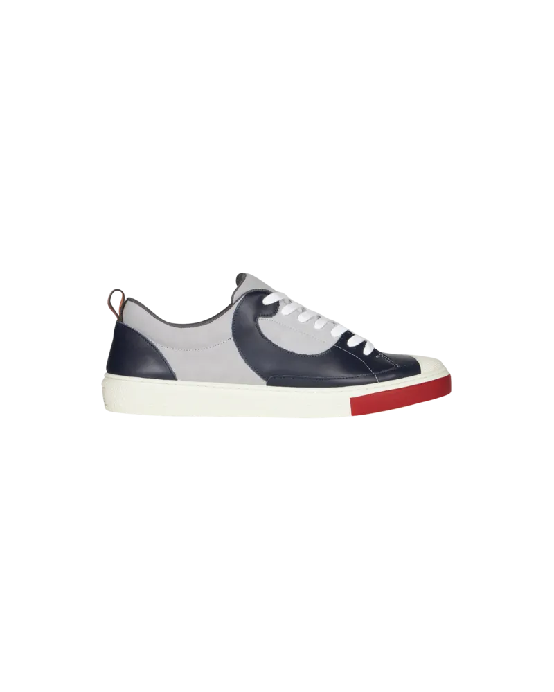 Etro Sneakers Aus Leder, Herren, Multicolor, Größe Multicolor