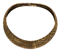 Choker-halskette Mit Arnica-motiv, Damen, Gold