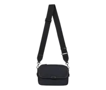 Kameratasche Klein Aus Jacquard-nylon, Herren, Blau