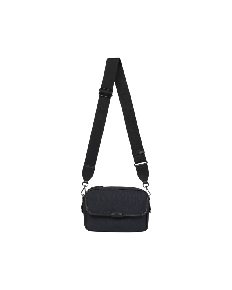 Etro Kameratasche Klein Aus Jacquard-nylon, Herren, Blau Blau