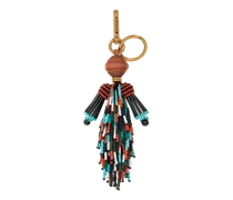 Charm Mit Männchen Und Fransen, Damen, Rot