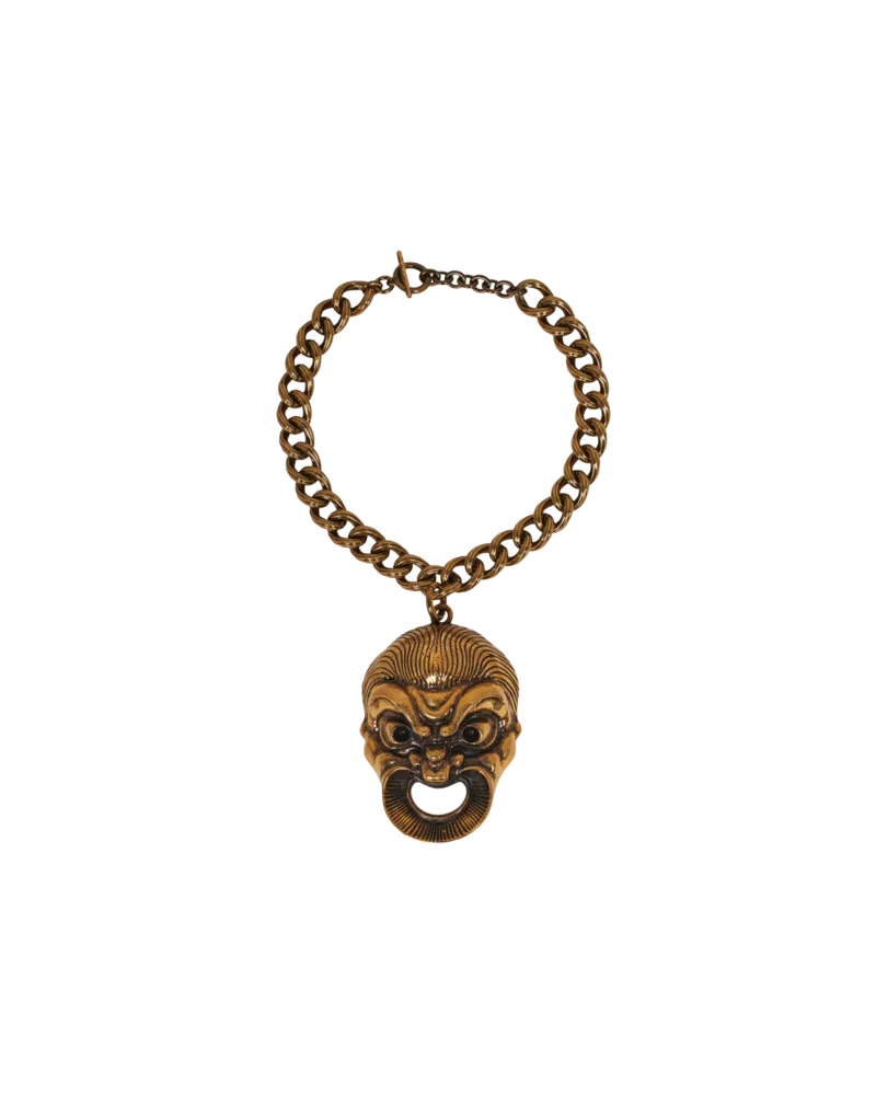 Etro Halskette Mit Anhänger, Damen, Gold Gold